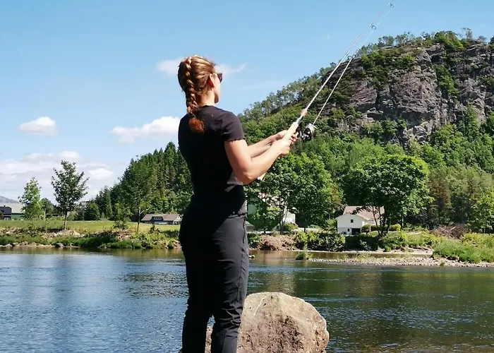 At Bjerkreimselva * Tengesdal (Bjerkreim, Rogaland)